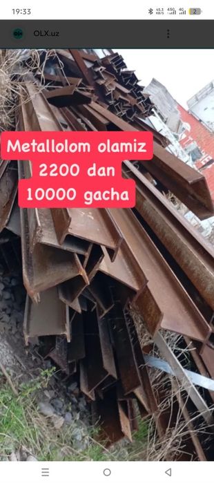Metallom olamiz. Metallom Переработка  Самовьlвоз  К,аЙТа Ишлаш