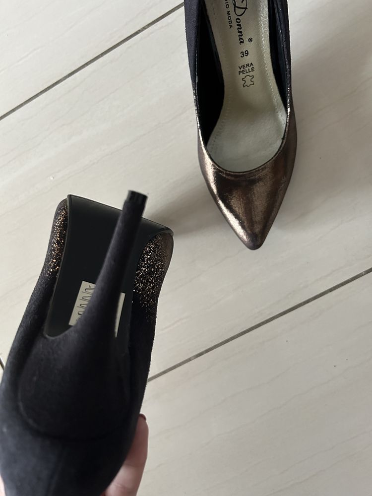 Pantofi stiletto Solo Donna, mărimea 39