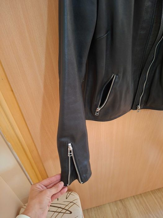 Дамско яке естествена кожа