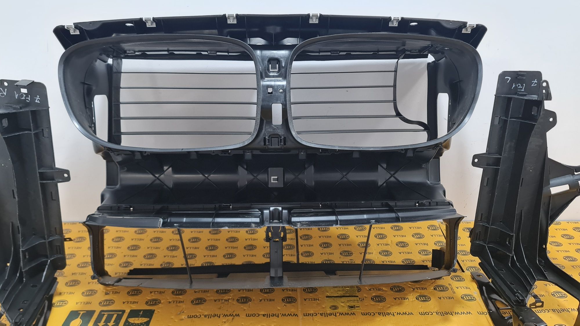 Trager deflector aer suport far aripa capota BMW 7 f01 lci facelift ni