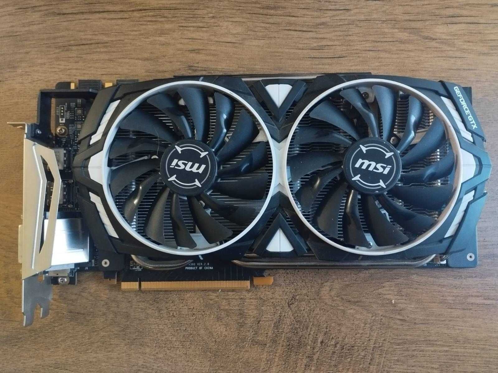 Продавам MSI GeForce GTX 1080 Ti ARMOR 11G