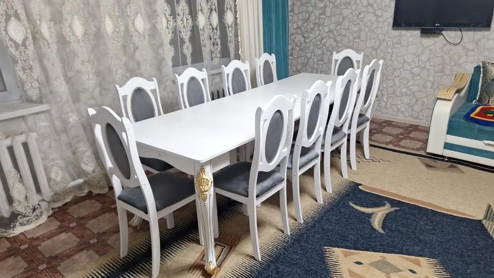 Рассрочка Стол трансформер стулья гостиный кухыный расскладной стул