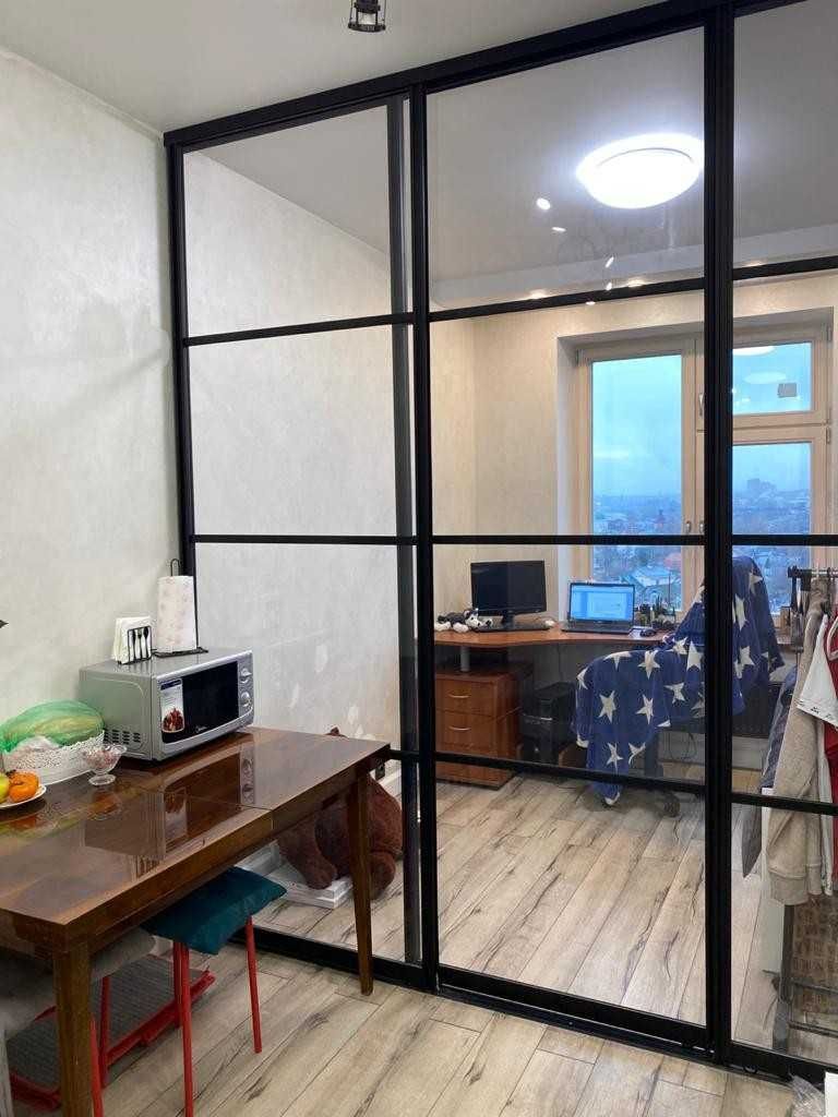 Раздвижные двери и перегородки в стиле лофт