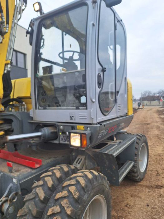 Excavator pe roti Wacker Neuson EW100/Posibilitatea finantare leasing