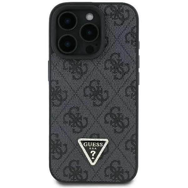 Guess - leather 4g triangle strass (guhcp16lp4tdpk) - калъф за iphone