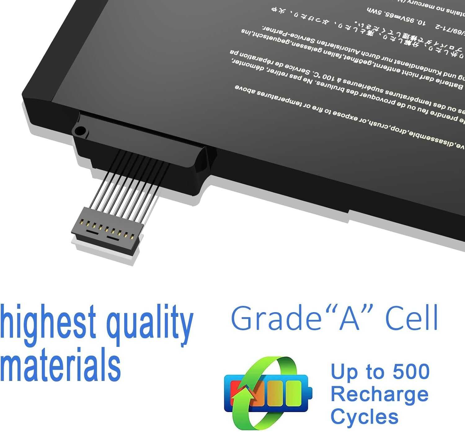 Батерия за лаптоп HJTPOWER A1322 A1278 MacBook Pro 13"-10.95V 65.5Wh