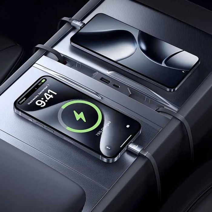 USB Хъб Tesla Model Y Juniper / Model 3 Highland 125W Бързо Зареждане