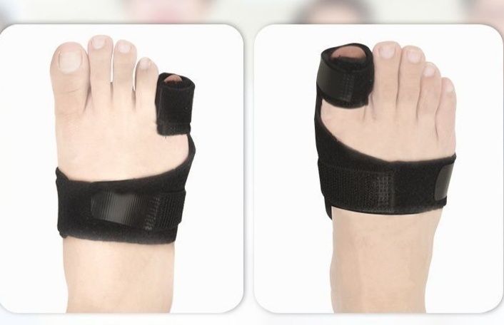 Ортез фиксатор для пальцев ног вместо гипса бандаж для всех пальцев