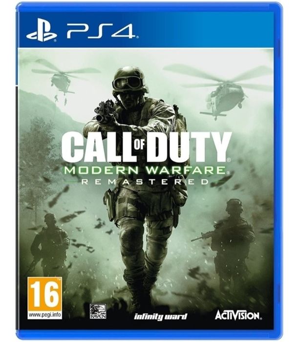 Продам диск Call of Duty Modern Warfare Remastered