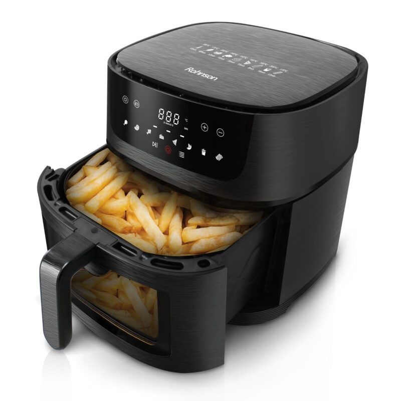 Нов фритюрник 8 литра AirFryer R-2847