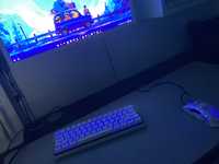 Kemove Snowfox Dk61Gaming Keyboard Гейминг Клавиатура 60% White