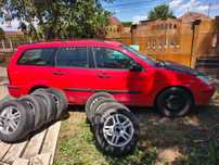 Vind 2 seturi jante+anvelope vara-iarna originale Ford Focus Mk1