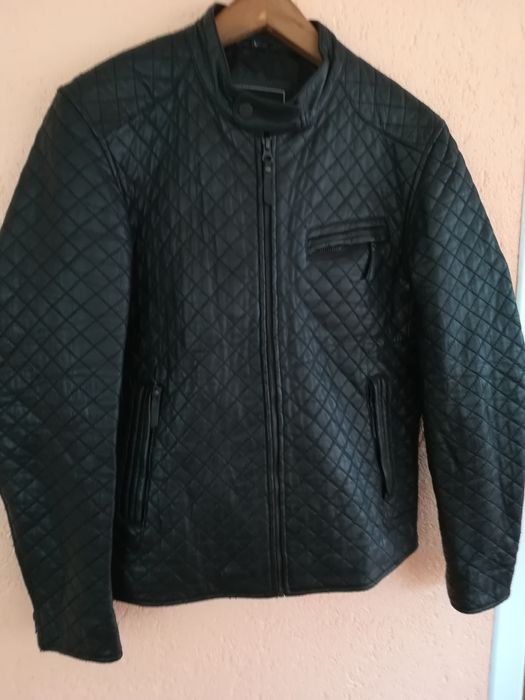 Geaca piele bărbați Serge Pariente L