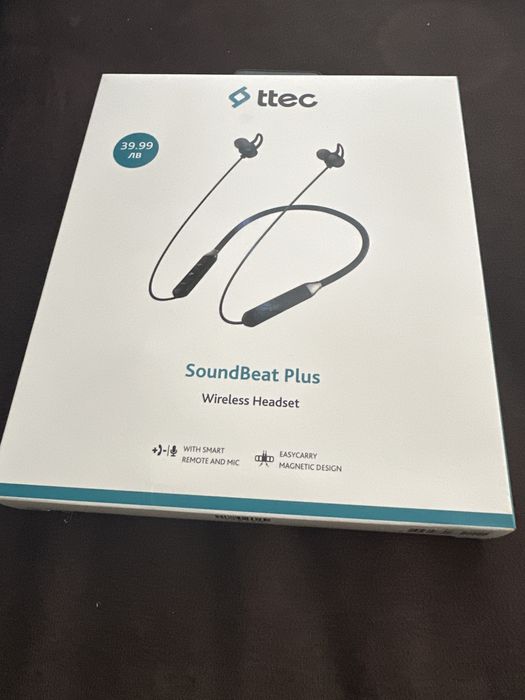 Безжични слушалки ttec SoundBeat Plus – Нови / Неотваряни