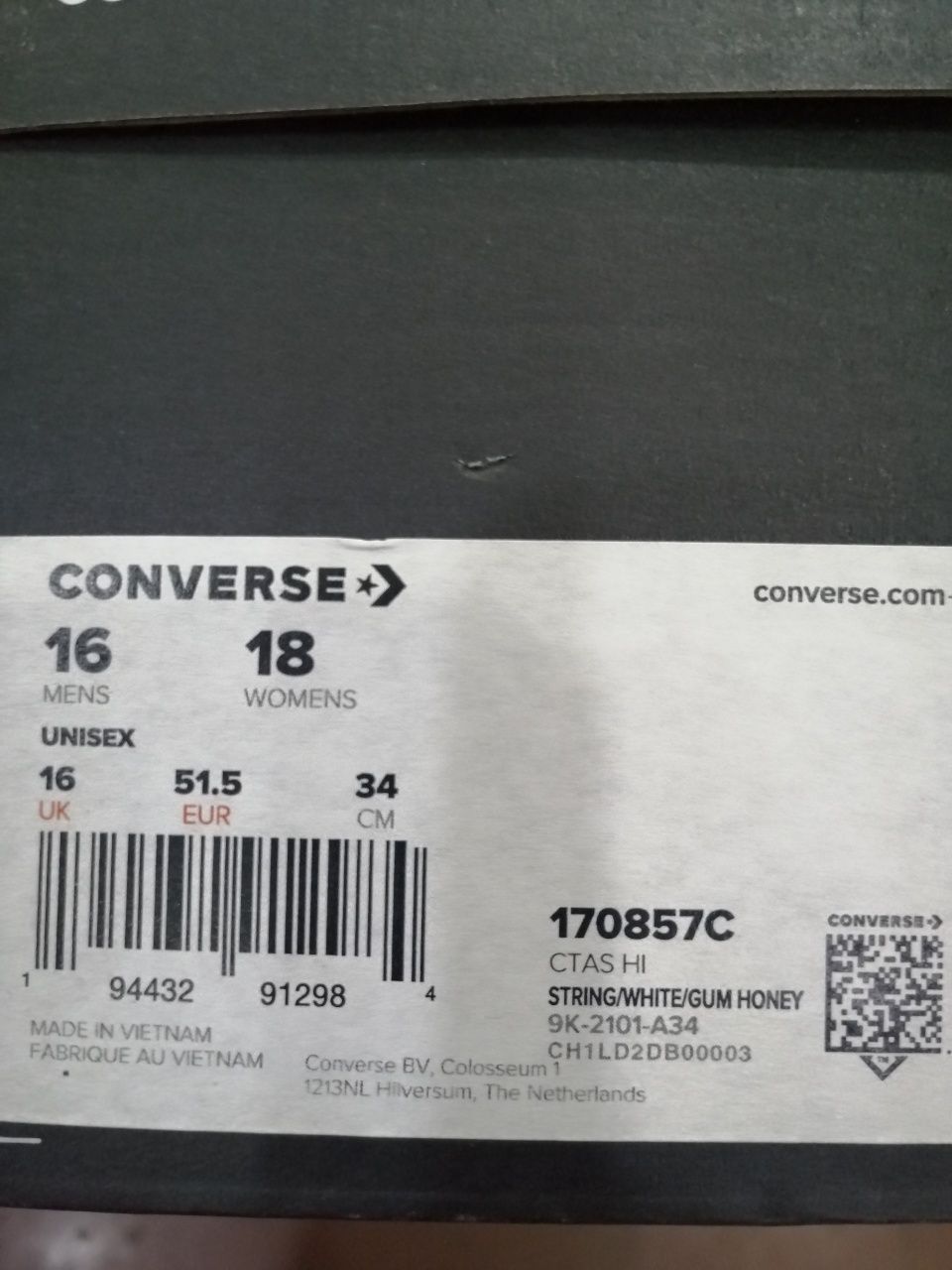 Кецове CONVERSE - Нови номер 51.5