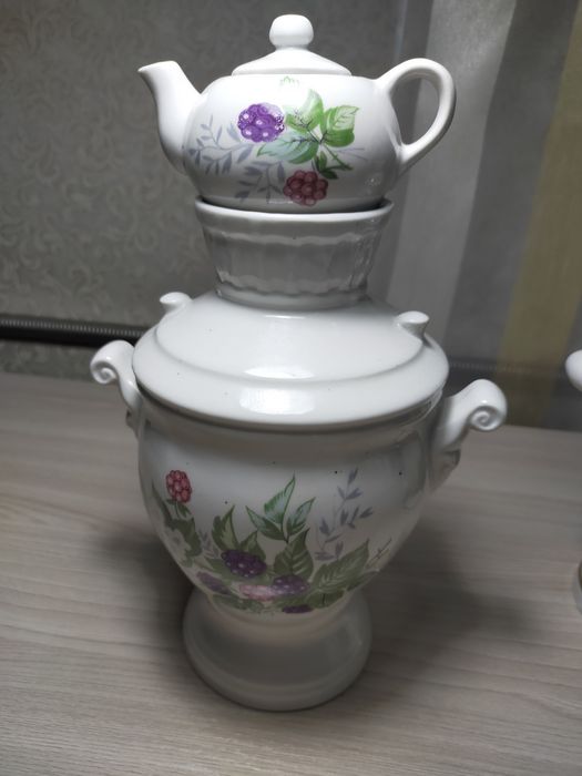 Винтажный Самовар ЕЖЕВИКА