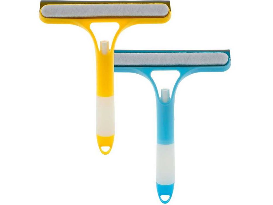 Чистачка за прозорец стъкло с гъба,скрепер и спрей-бутилка за препарат