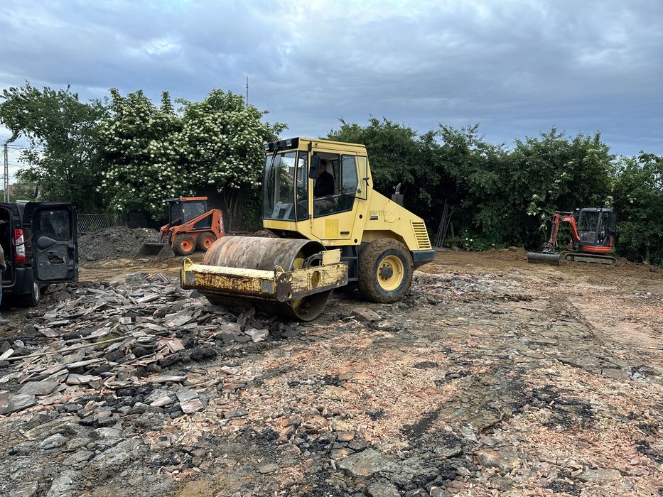 Inchiriez utilaje,excavator,dumper,cilindru,bobcat
