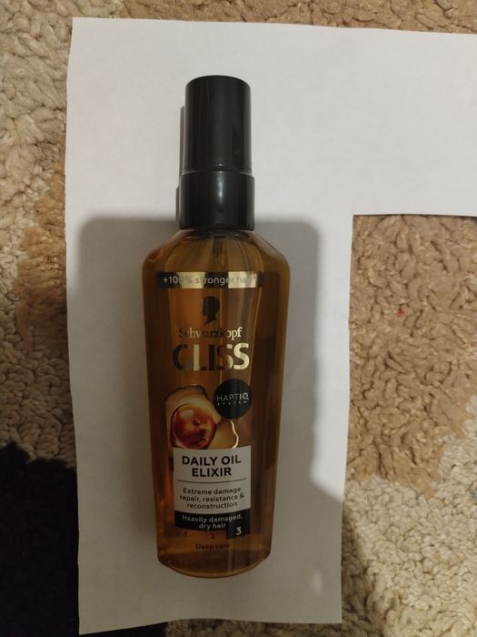 Daily oil elixir Gliss Schwarzkopf ulei de par