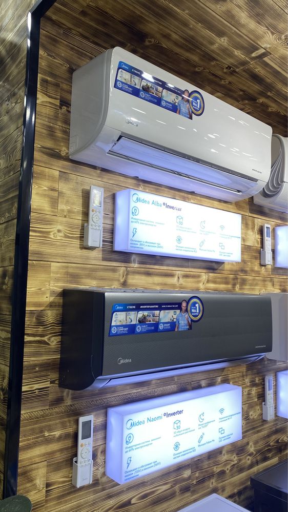 Шоу- рум MIDEA кондиционер ALBA- 9,000 Btu / Инвертор / wi-fi
