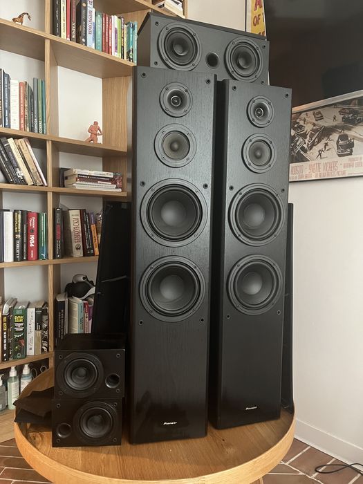 Домашно кино 5.1 Pioneer S-ES3TB, 150W и ресийвър