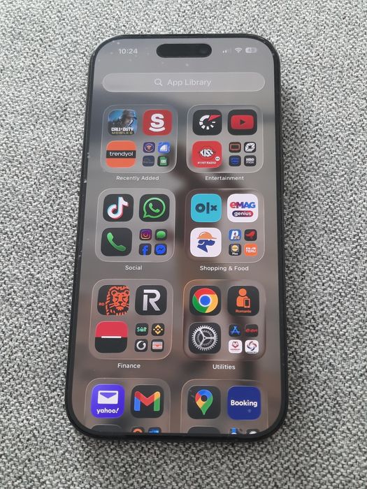 Iphone 16 pro 256gb black