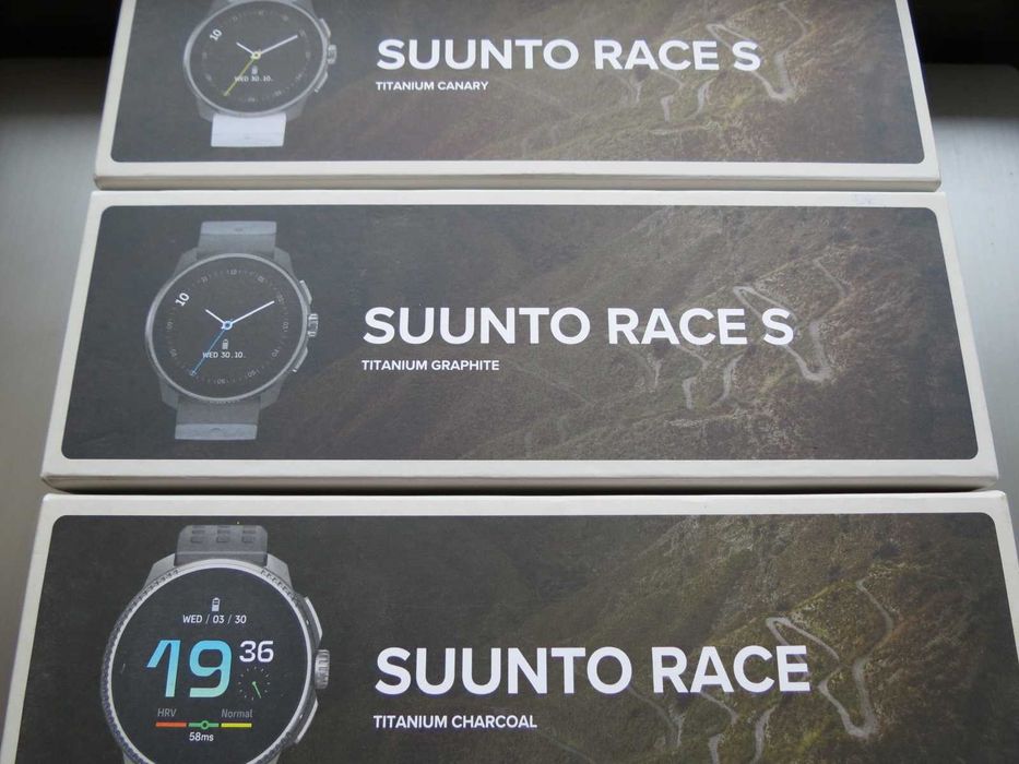 Suunto Race S Titanium Canary/Graphite/Charcoal. Toate Noi - Sigilate