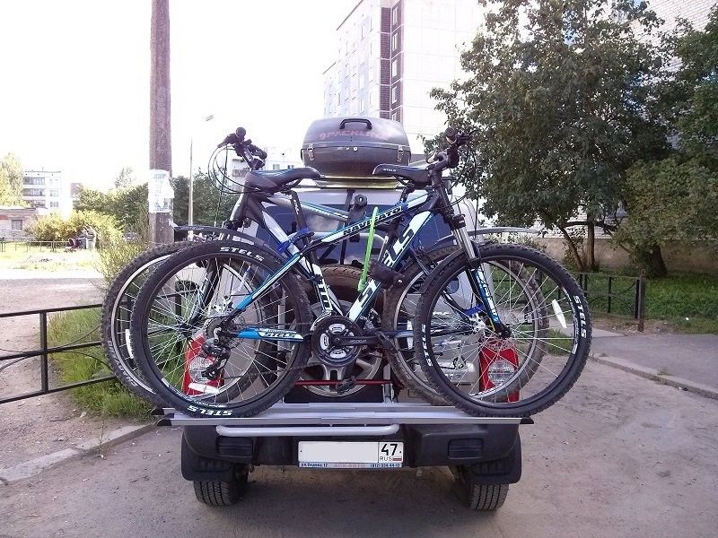 Suport 3 biciclete auto Menabo Boa 3 pe roata de rezerva / SUV / 4x4