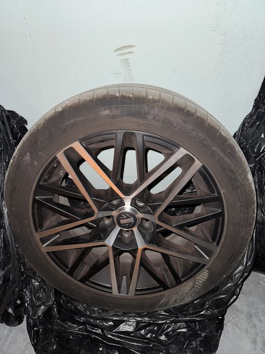 Джанти Momo 17” с летни гуми Goodyear Eagle F1 ASYMM 6 – използвани