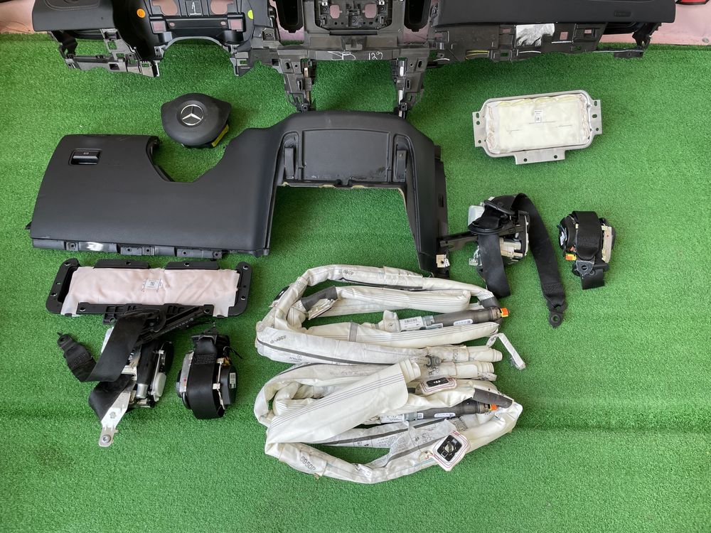 Mercedes Gle Gls W166 W292 Kit airbag plansa bord set airbaguri