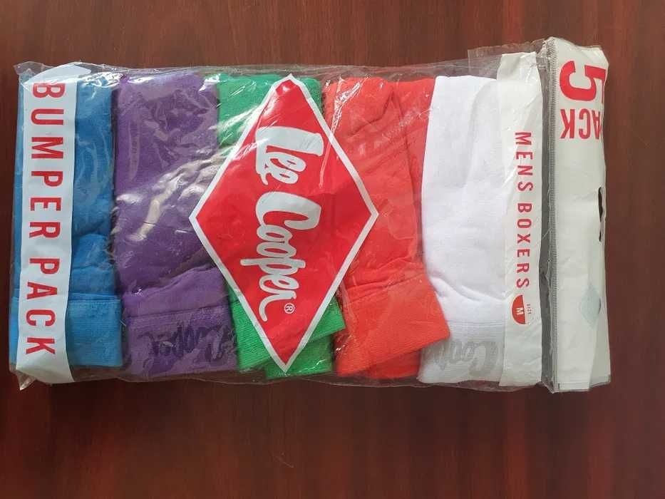 Lee Cooper Boxeri - 5 Pack -Notă: două sloturi pentru livrare gratuită