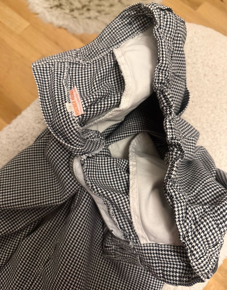 Pantaloni checkered FISCHER PECHEUR XS