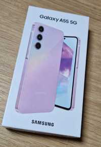 Telefon mobil Samsung Galaxy A55, 5G, Awesome Lilac