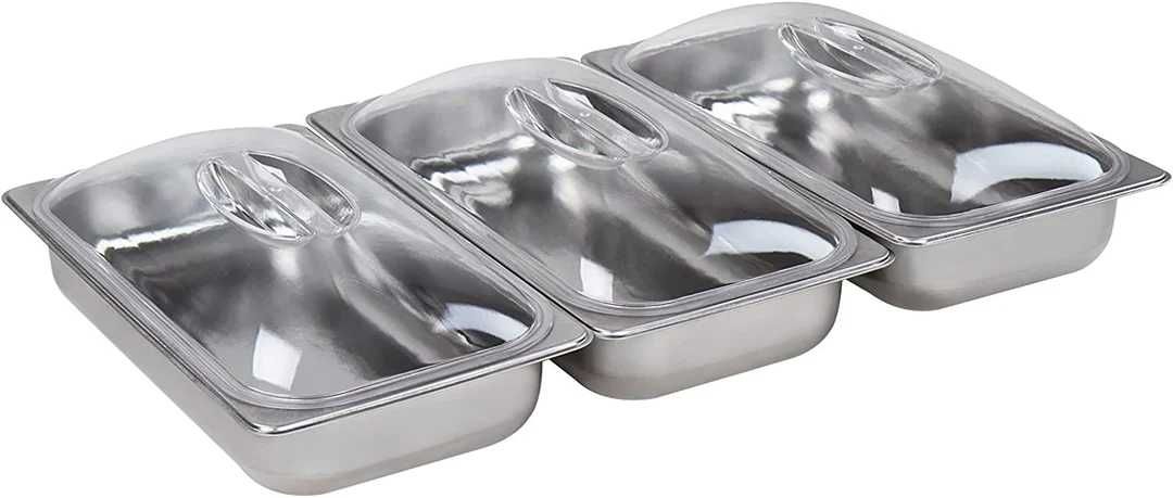 *Incalzitor electric pentru mancare tip bufet, 3x2.5litri, 300W