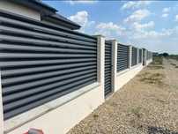 Executăm garduri din șipcă metalică