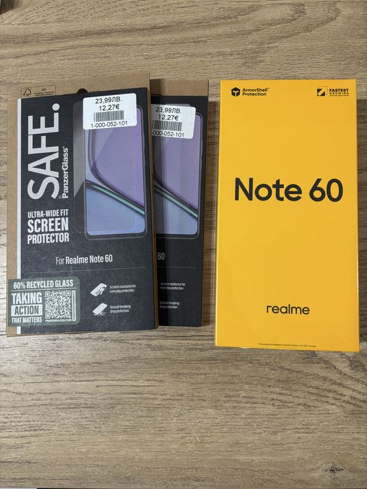 Realme Note 60 Чисто Нов Запечатан