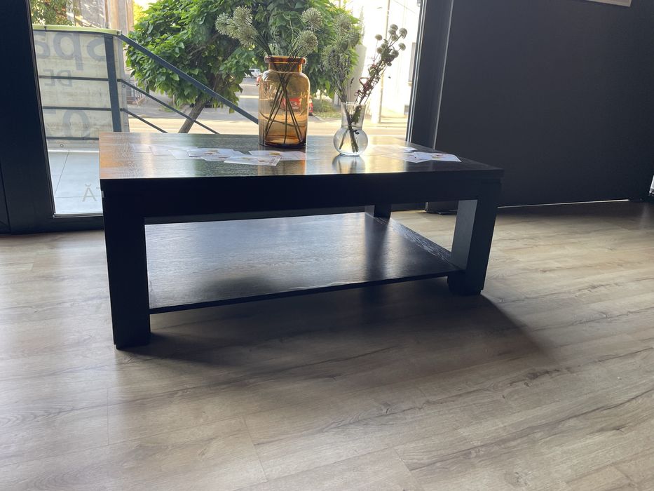 Birou Masa lemn Masiv Stejar Oak Wenge