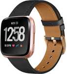 Нова кожена каишка за часовник Fitbit Versa 2