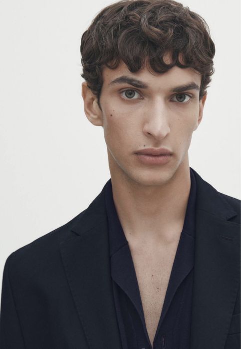 Costum Massimo Dutti, bleumarin