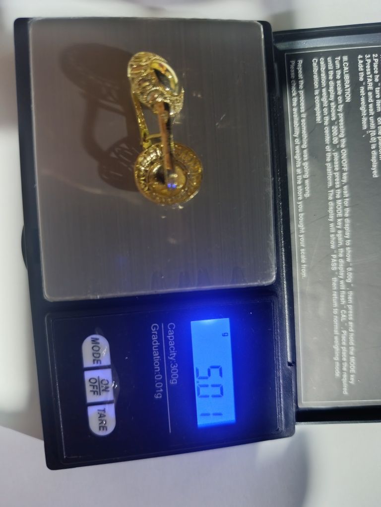 Золотые серьги. Турция.Проба 585 ,вес 5,01