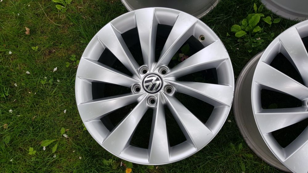 4бр. оригинални лети джанти VW Interlagos 5x112 8Jx18"