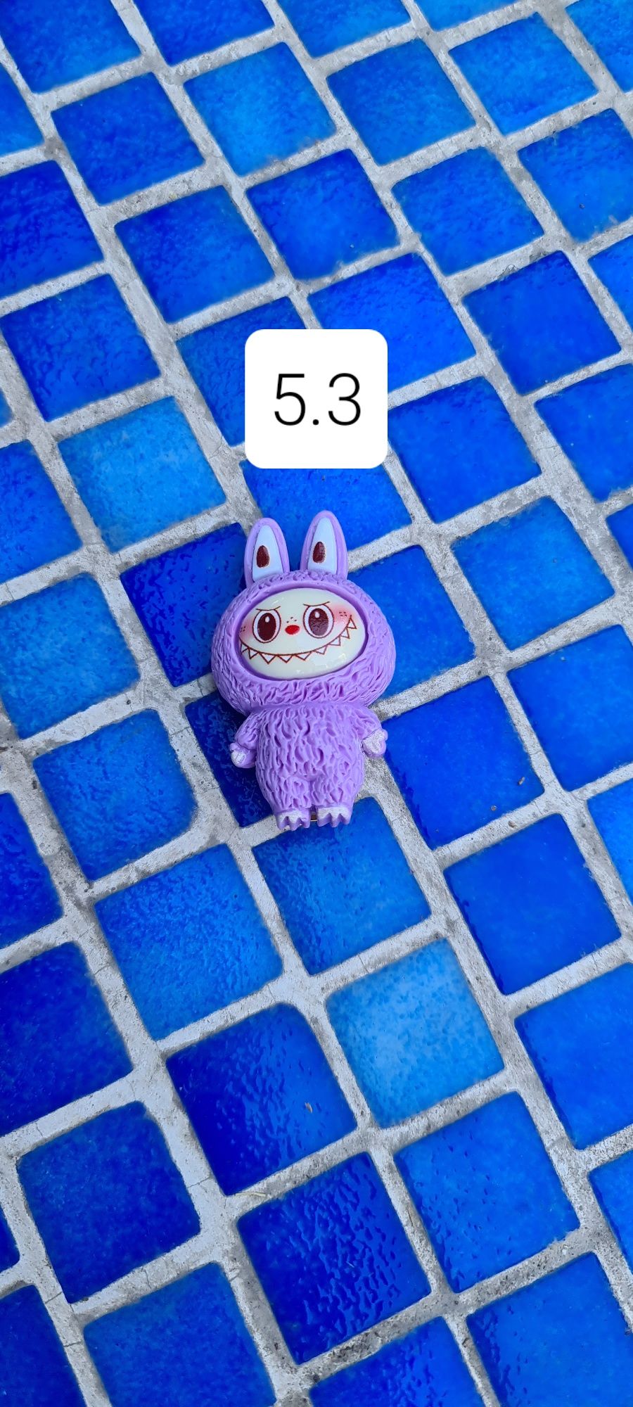 Зажим заколка фигурка Labubu