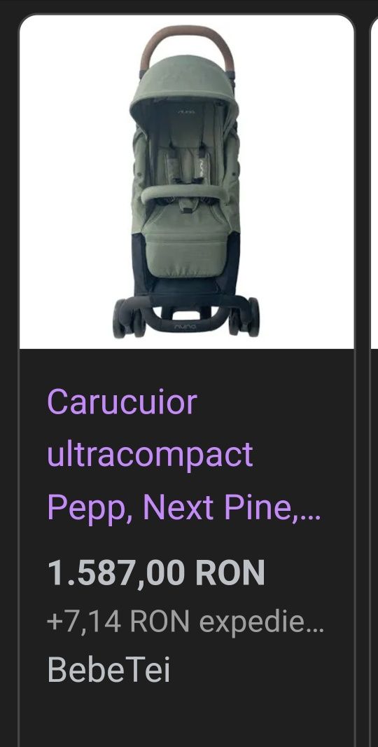 Carucior ultracompact Nuna Pepp Next