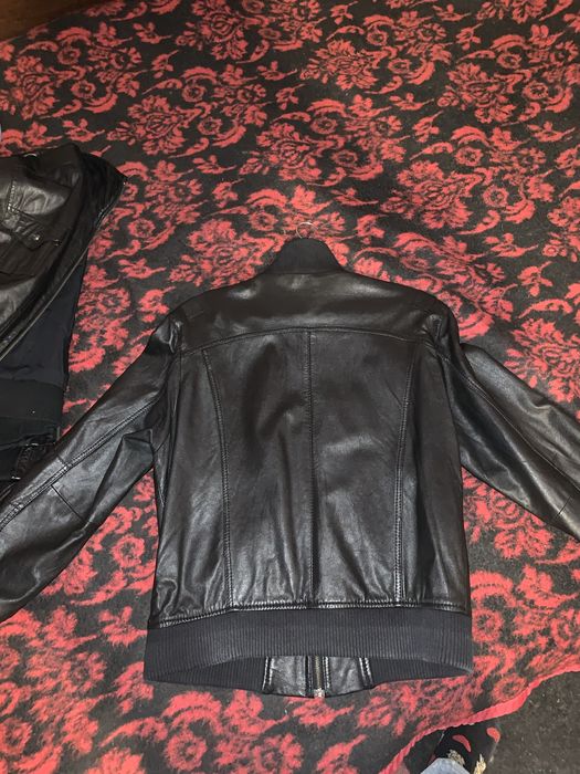 Geaca de piele naturala