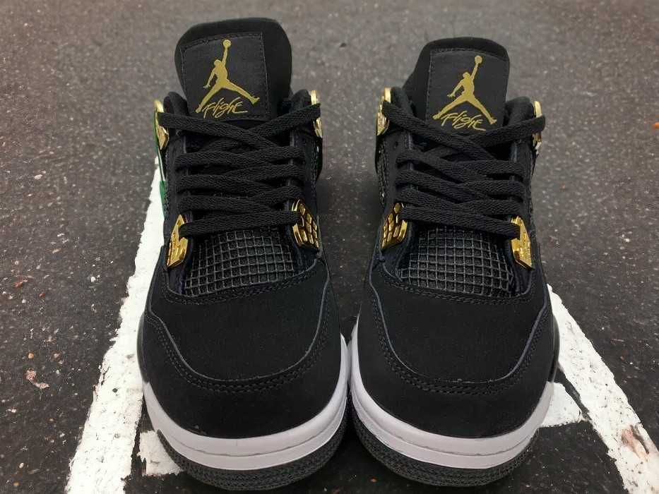 Adidasi Jordan 4 Retro Royalty Black