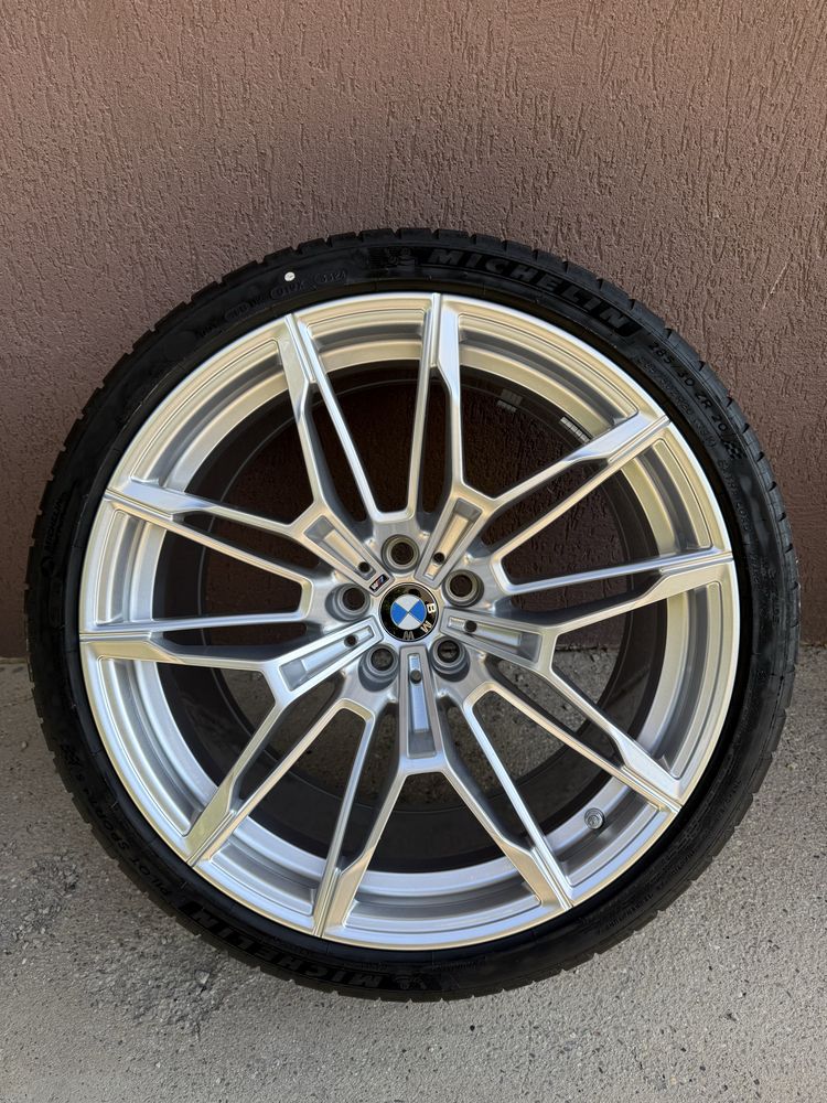 Jante roti BMW G80 G81 G82 G83 G87 M2 M3 M4 825 silver originale noi