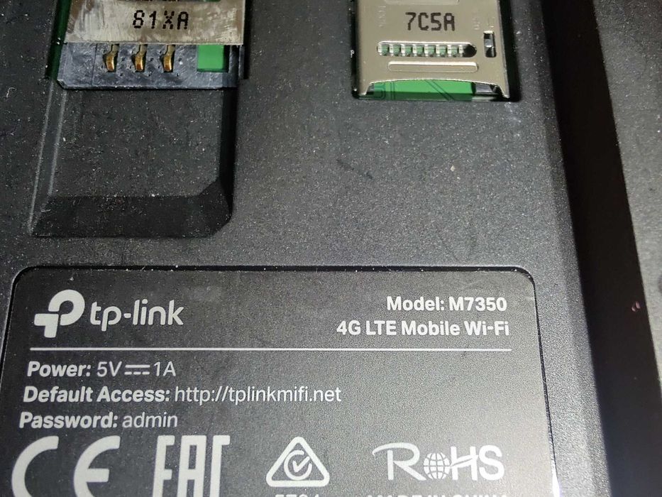 Modem Router internet Portabil Wi-Fi cartela SIM 4G LTE TP-Link M7350