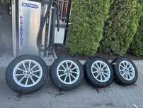 Jante originale Audi R17 5x112 + cauciucuri