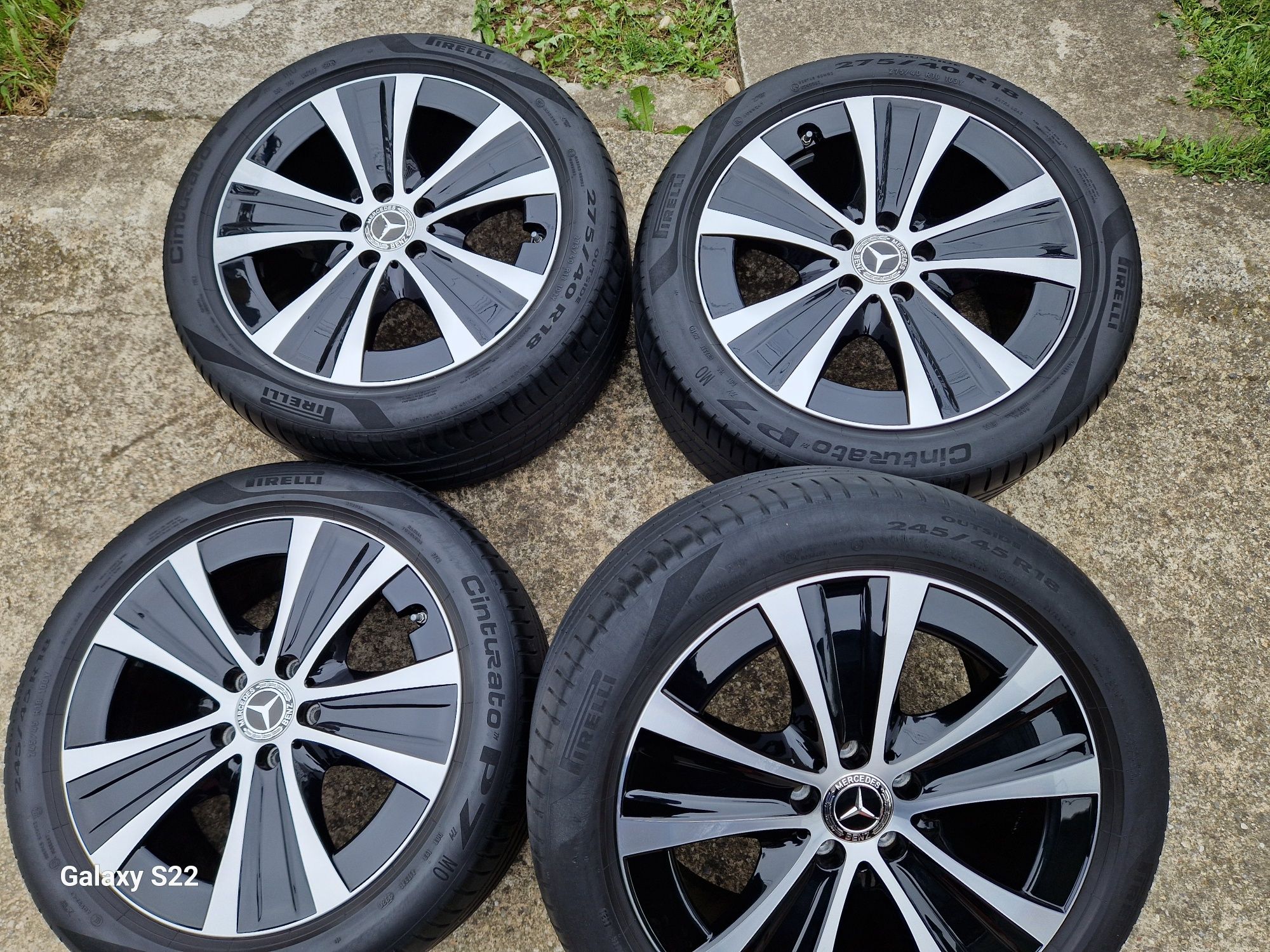 Jante bi.colore Mercedes E-Class Amg anvelope 245 45 18/275 40 18