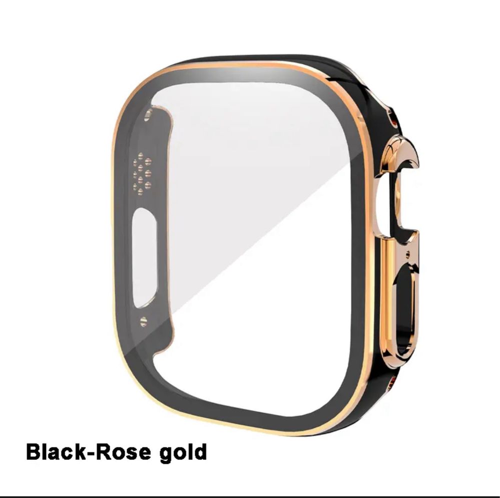 Caracasa Apple Watch 45 mm Black Rose Gold